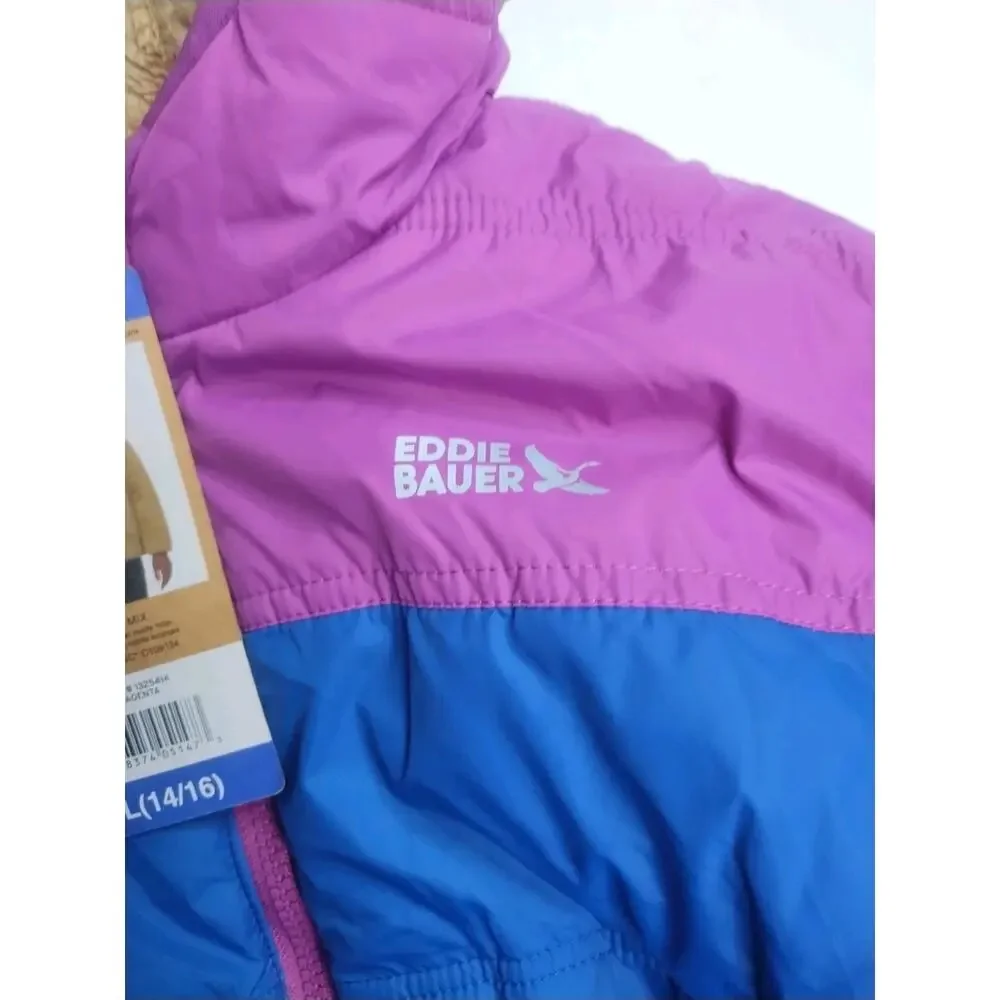 Eddie Bauer Kids Youth Reversible Jacket New with Tags